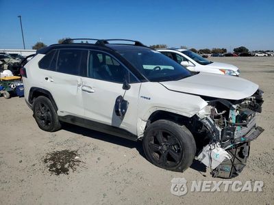 Czwarte zdjęcie samochodu z boku: 2021 TOYOTA RAV4 XSE VIN:2T3E6RFV4MW011757 - miniatura