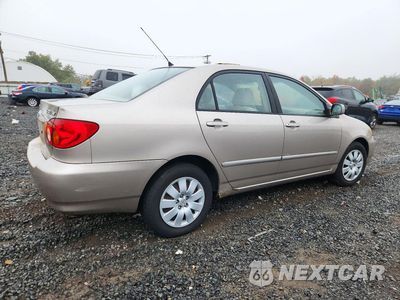 Trzecie zdjęcie samochodu z tyłu: 2003 TOYOTA COROLLA LE VIN:2T1BR38E73C154831 - miniatura