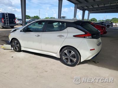 Drugie zdjęcie samochodu z przodu: 2020 NISSAN LEAF SV VIN:1N4AZ1CP7LC302693 - miniatura