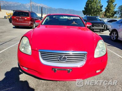 Piąte zdjęcie samochodu w środku: 2002 LEXUS SC 430 VIN:JTHFN48Y920021265 - miniatura