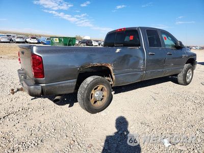 Trzecie zdjęcie samochodu z tyłu: 2008 DODGE RAM 2500 ST VIN:3D7KS28A68G121334 - miniatura