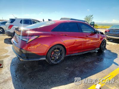 Trzecie zdjęcie samochodu z tyłu: 2025 HYUNDAI ELANTRA N BASE VIN:KMHLW4DK8SU030787 - miniatura