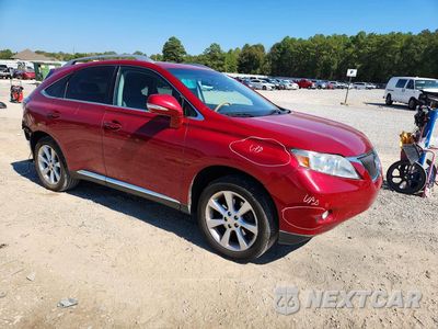 Czwarte zdjęcie samochodu z boku: 2010 LEXUS RX 350 VIN:2T2ZK1BAXAC034432 - miniatura