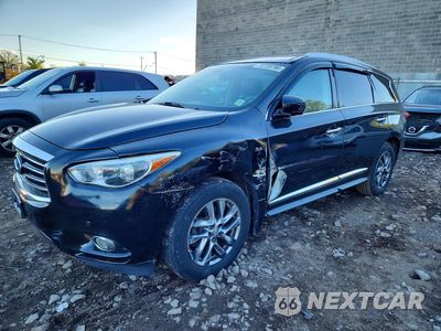 Drugie zdjęcie samochodu z przodu: 2014 INFINITI QX60 BASE VIN:5N1AL0MMXEC535587 - miniatura