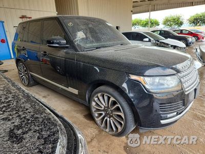 Czwarte zdjęcie samochodu z boku: 2016 LAND ROVER RANGE ROVER SUPERCHARGED VIN:SALGS2EF0GA301396 - miniatura