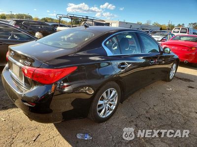Trzecie zdjęcie samochodu z tyłu: 2017 INFINITI Q50 3.0T PREMIUM VIN:JN1EV7AR0HM833365 - miniatura