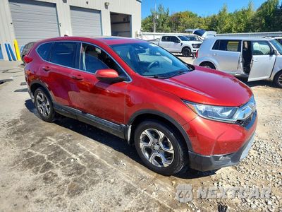 Czwarte zdjęcie samochodu z boku: 2018 HONDA CR-V EX VIN:2HKRW1H53JH510889 - miniatura