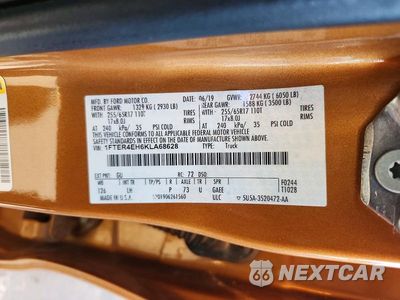 Zdjęcie 12 z 12 samochodu: 2019 FORD RANGER XL VIN:1FTER4EH6KLA68628 - miniatura