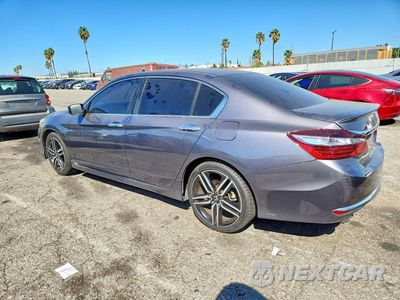 Drugie zdjęcie samochodu z przodu: 2017 HONDA ACCORD SPORT VIN:1HGCR2F50HA274825 - miniatura