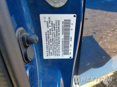 Zdjęcie 12 z 12 samochodu: 2012 HONDA CIVIC EXL VIN:2HGFB2F95CH546719 - miniatura