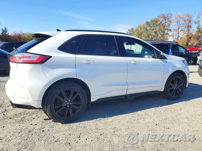 Trzecie zdjęcie samochodu z tyłu: 2020 FORD EDGE SEL VIN:2FMPK4J91LBB58357 - miniatura