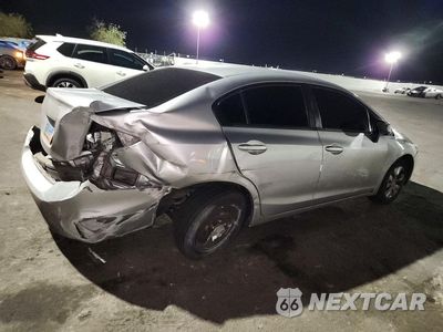 Trzecie zdjęcie samochodu z tyłu: 2012 HONDA CIVIC LX VIN:2HGFB2F5XCH608872 - miniatura