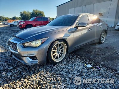 2021 INFINITI Q50 LUXE JN1EV7BR0MM755114 - główne zdjęcie licytacji z USA - miniatura