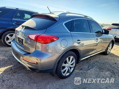 Trzecie zdjęcie samochodu z tyłu: 2016 INFINITI QX50 BASE VIN:JN1BJ0RR7GM265950 - miniatura