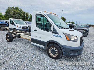 Czwarte zdjęcie samochodu z boku: 2020 FORD TRANSIT T-350 VIN:1FDBW5Z80LKA83382 - miniatura