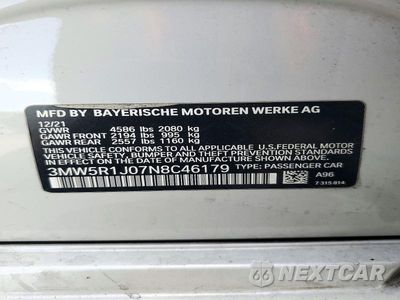 Zdjęcie 13 z 13 samochodu: 2022 BMW 330I VIN:3MW5R1J07N8C46179 - miniatura