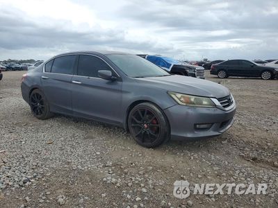 Czwarte zdjęcie samochodu z boku: 2014 HONDA ACCORD SPORT VIN:1HGCR2F52EA193451 - miniatura