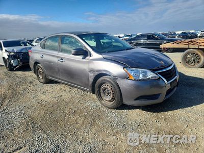 Czwarte zdjęcie samochodu z boku: 2015 NISSAN SENTRA S VIN:3N1AB7AP3FY368578 - miniatura
