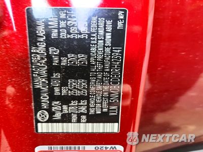 Zdjęcie 14 z 14 samochodu: 2024 HYUNDAI TUCSON SEL VIN:5NMJBCDE0RH423941 - miniatura