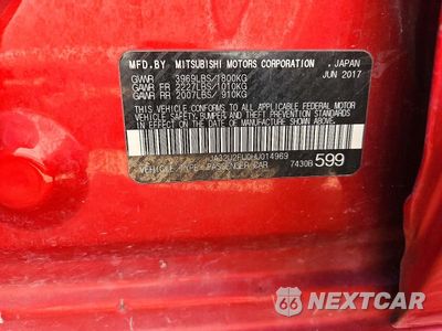 Zdjęcie 12 z 12 samochodu: 2017 MITSUBISHI LANCER ES VIN:JA32U2FU0HU014969 - miniatura