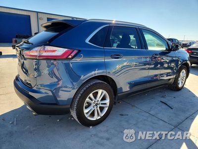 Trzecie zdjęcie samochodu z tyłu: 2019 FORD EDGE SEL VIN:2FMPK3J90KBC06276 - miniatura
