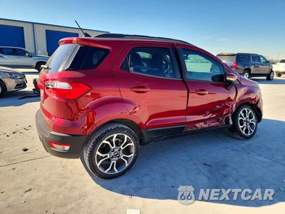 Trzecie zdjęcie samochodu z tyłu: 2018 FORD ECOSPORT SE VIN:MAJ3P1TE7JC237452 - miniatura