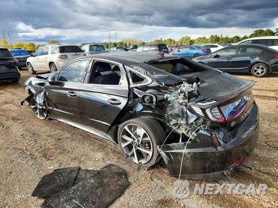 Drugie zdjęcie samochodu z przodu: 2023 HYUNDAI SONATA SEL PLUS VIN:KMHL44J27PA259870 - miniatura