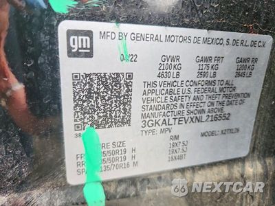 Zdjęcie 14 z 14 samochodu: 2022 GMC TERRAIN SLE VIN:3GKALTEVXNL216552 - miniatura