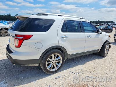 Trzecie zdjęcie samochodu z tyłu: 2015 FORD EXPLORER LIMITED VIN:1FM5K7F84FGB89091 - miniatura