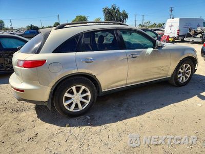 Trzecie zdjęcie samochodu z tyłu: 2006 INFINITI FX35 BASE VIN:JNRAS08U76X100926 - miniatura