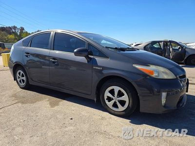 Czwarte zdjęcie samochodu z boku: 2012 TOYOTA PRIUS THREE VIN:JTDKN3DU9C5408996 - miniatura
