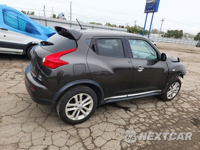Trzecie zdjęcie samochodu z tyłu: 2013 NISSAN JUKE S VIN:JN8AF5MR7DT223444 - miniatura