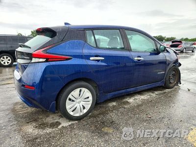 Trzecie zdjęcie samochodu z tyłu: 2018 NISSAN LEAF S VIN:1N4AZ1CP5JC300499 - miniatura