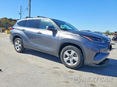 Czwarte zdjęcie samochodu z boku: 2021 TOYOTA HIGHLANDER HYBRID LE VIN:5TDZARAH7MS507655 - miniatura