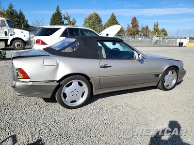 Trzecie zdjęcie samochodu z tyłu: 1992 MERCEDES-BENZ 500 SL VIN:WDBFA66E7NF037157 - miniatura