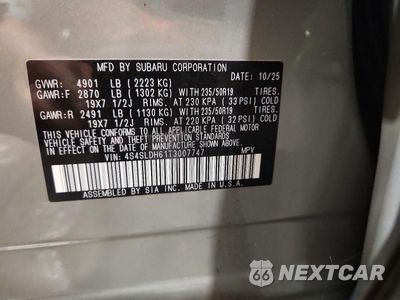 Zdjęcie 12 z 12 samochodu: 2026 SUBARU FORESTER SPORT VIN:4S4SLDH61T3007747 - miniatura