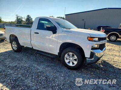 Czwarte zdjęcie samochodu z boku: 2021 CHEVROLET SILVERADO C1500 VIN:3GCNWAEF5MG275811 - miniatura