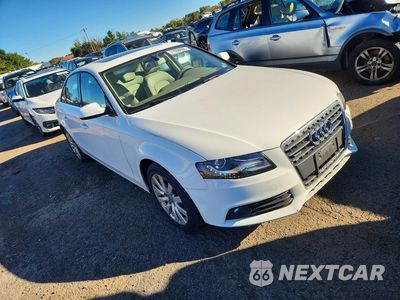 Czwarte zdjęcie samochodu z boku: 2010 AUDI A4 PREMIUM PLUS VIN:WAUFFAFL3AN066978 - miniatura