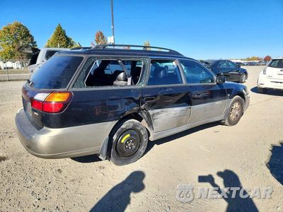 Trzecie zdjęcie samochodu z tyłu: 2003 SUBARU LEGACY OUTBACK H6 3.0 VDC VIN:4S3BH896137603462 - miniatura