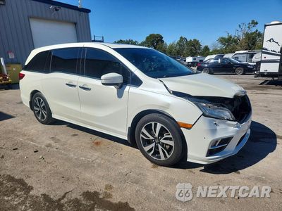 Czwarte zdjęcie samochodu z boku: 2018 HONDA ODYSSEY ELITE VIN:5FNRL6H91JB022676 - miniatura