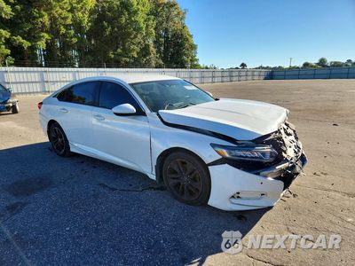 Czwarte zdjęcie samochodu z boku: 2018 HONDA ACCORD LX VIN:1HGCV1F17JA115941 - miniatura