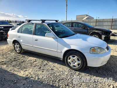 Czwarte zdjęcie samochodu z boku: 2000 HONDA CIVIC EX VIN:JHMEJ864XYS001862 - miniatura