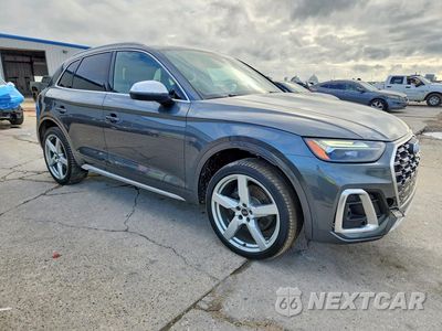Czwarte zdjęcie samochodu z boku: 2021 AUDI SQ5 PREMIUM PLUS VIN:WA1B4AFY1M2042620 - miniatura