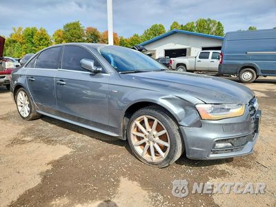Czwarte zdjęcie samochodu z boku: 2014 AUDI A4 PREMIUM PLUS VIN:WAUFFAFL8EA006174 - miniatura