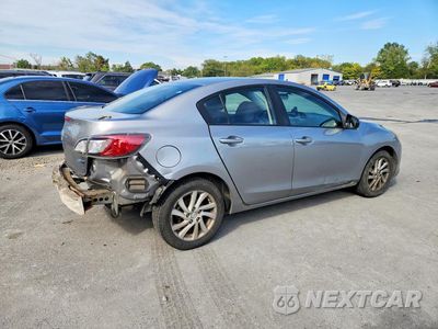 Trzecie zdjęcie samochodu z tyłu: 2012 MAZDA 3 I VIN:JM1BL1V86C1529228 - miniatura