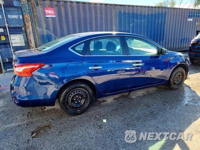 Trzecie zdjęcie samochodu z tyłu: 2019 NISSAN SENTRA S VIN:3N1AB7AP8KY369767 - miniatura