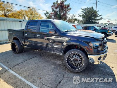 Czwarte zdjęcie samochodu z boku: 2013 FORD F150 SUPERCREW VIN:1FTFW1ET6DKD93675 - miniatura