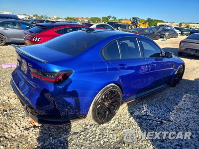 Trzecie zdjęcie samochodu z tyłu: 2022 BMW M3 COMPETITION VIN:WBS43AY01NFL80708 - miniatura