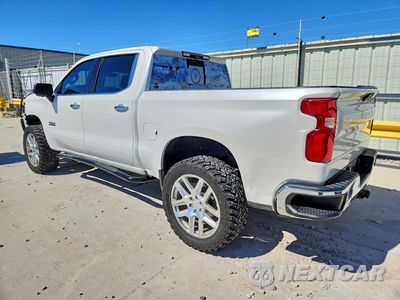 Drugie zdjęcie samochodu z przodu: 2020 CHEVROLET SILVERADO K1500 LTZ VIN:3GCUYGED3LG290023 - miniatura