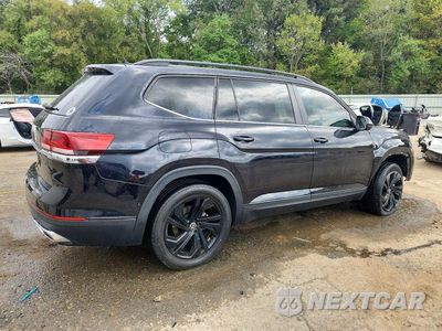 Trzecie zdjęcie samochodu z tyłu: 2021 VOLKSWAGEN ATLAS SE VIN:1V2JP2CA7MC596419 - miniatura